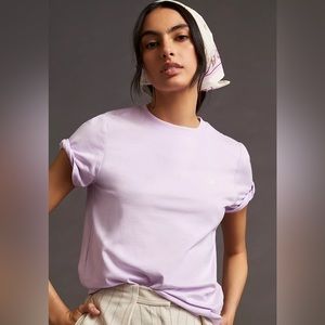 NWT - Anthropologie Scotch & Soda Organic Cotton Scarf Collar Top